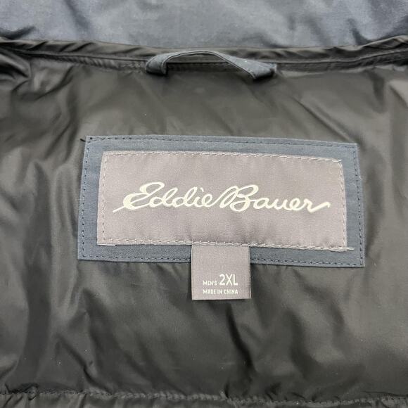 Eddie Bauer Vest Mens 2XL Puffer Utility Multi Pocket Zip Snap Outdoor - Picture 4 of 8